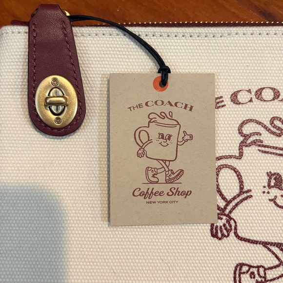 Coach Coffee Pouch NWT - Picture 3 of 5